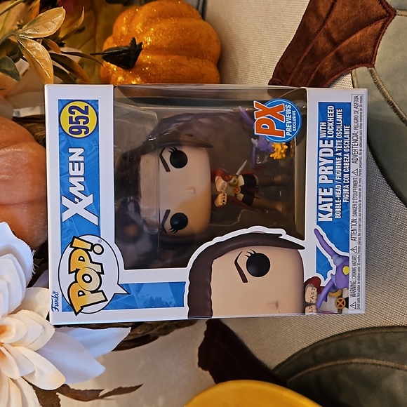Funko Pop X-Men Kate Pryde with Lockheed #952 - Picture 1 of 5